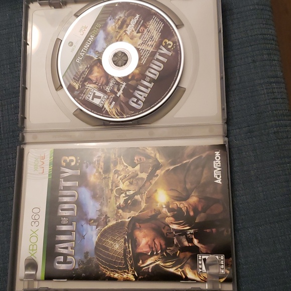 Xbox 360 call of duty 3 2 discs - Picture 2 of 3